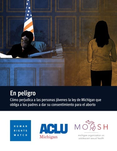 Spanish report cover