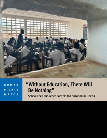 report cover in english
