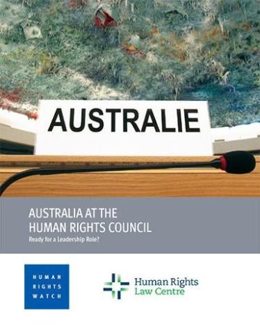 australia at the HRC