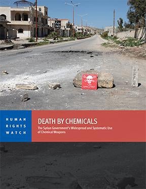 Cover of the Syria chemical weapons report