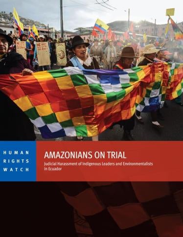 Cover of the Ecuador report in English