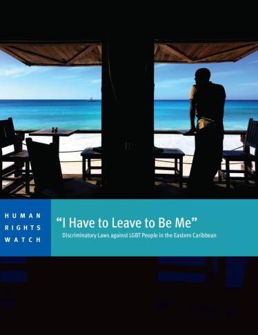 Cover of the Eastern Caribbean LGBT report