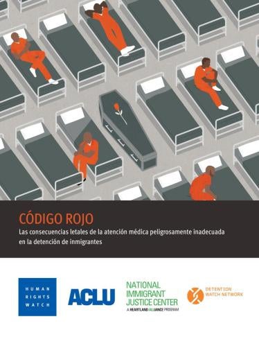 Cover of the US report in Spanish