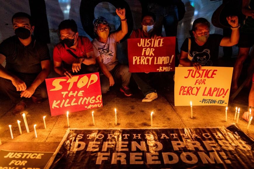 Killing of Radio Journalist in Philippines Adds to Grim Toll Human