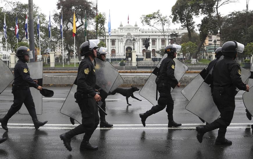 Peru Law Protects Abusive Policing Human Rights Watch