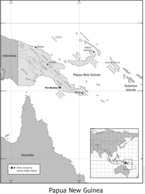 police beatings rape and torture of children in papua new guinea hrw