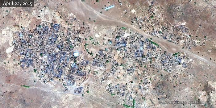 Central Darfur BARDANI Satellite Image B 22APR15
