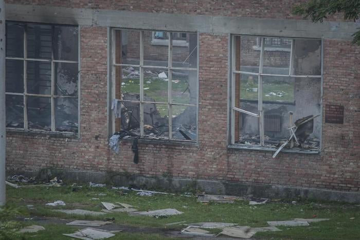 School #1 in Beslan, North Ossetia. 2004.