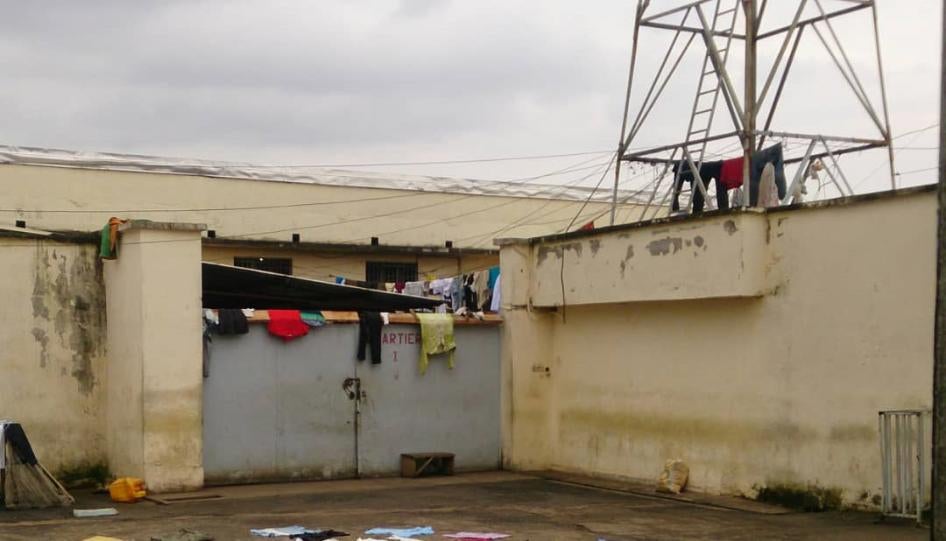The High Security Prison in Yaoundé, Cameroon, where separatist leader Blaise Sevidzem Berinyuy, also known as Shufai, is being held, February 2019.