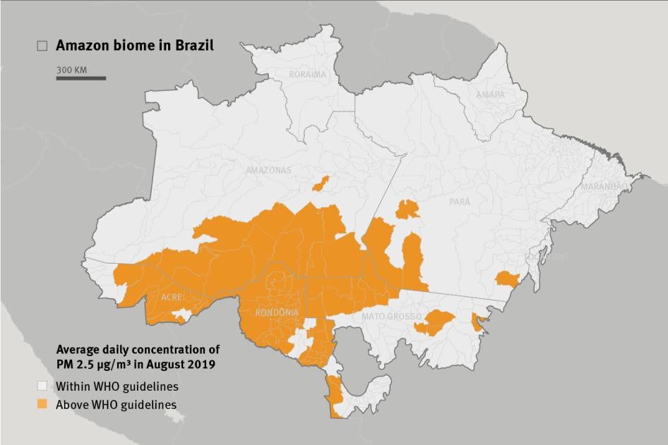 Brazil Air Pollution August 2019