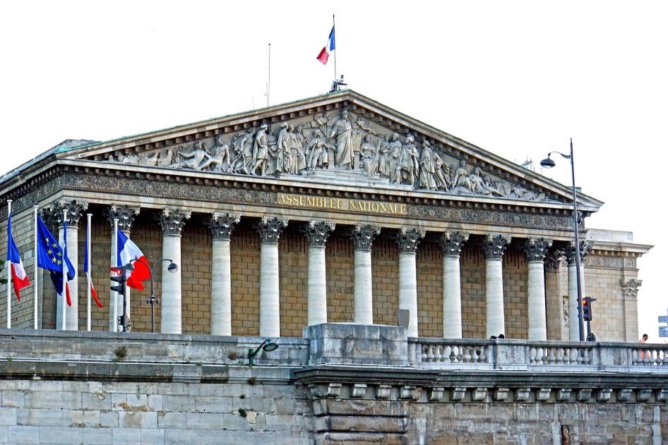 The building that houses the French National Assembly, the lower house of France’s bicameral Parliament, June 22, 2014. 