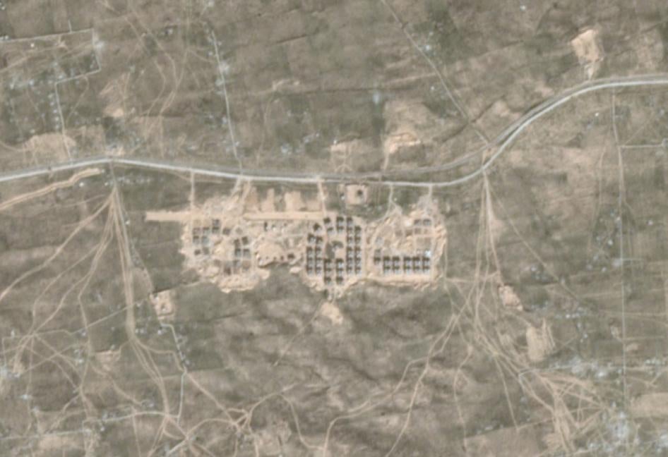 "New Rafah," Egypt. Satellite image December 10, 2010.