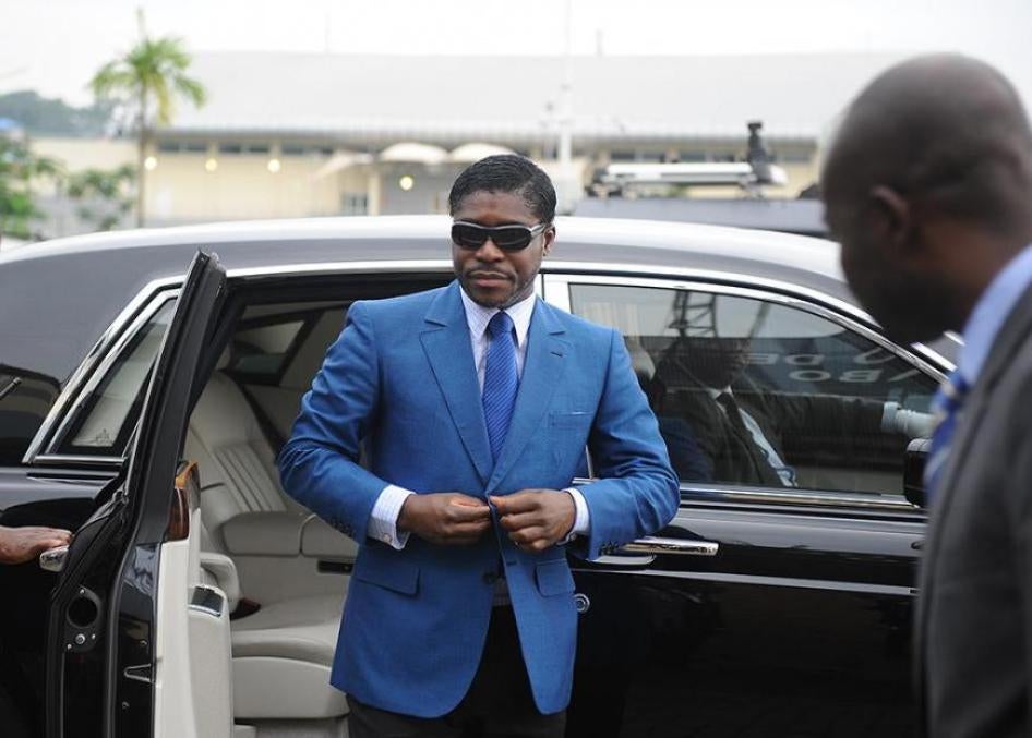 Teodorin Nguema, Equatorial Guinea's vice president and son of President Teodoro Obiang. 