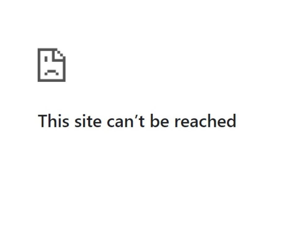 Скриншот заблокированного сайта.