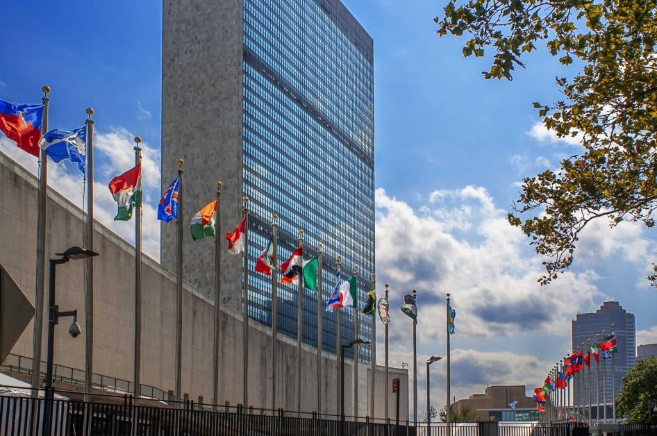 בניין מטה האו"ם במנהטן, ניו יורק, 21 בדצמבר 2021. 