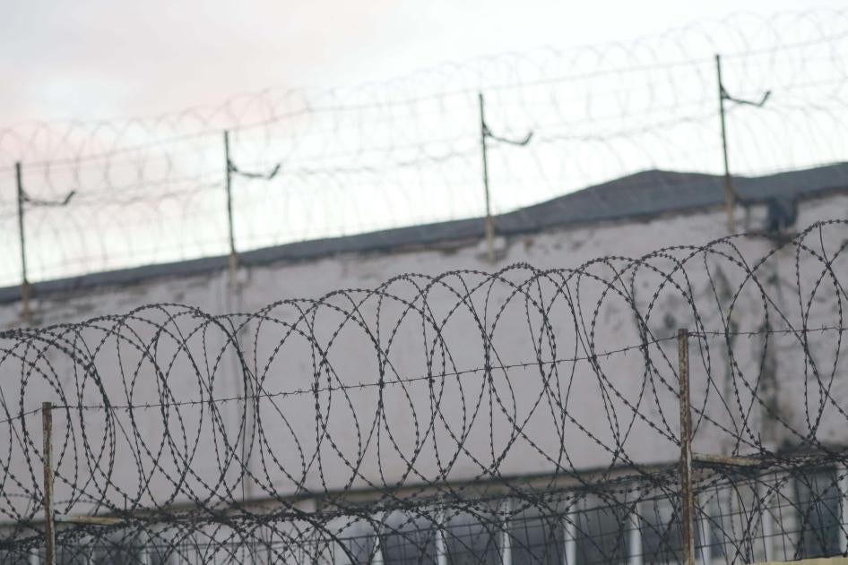 Un centre de détention provisoire près de Saint-Pétersbourg, en Russie.