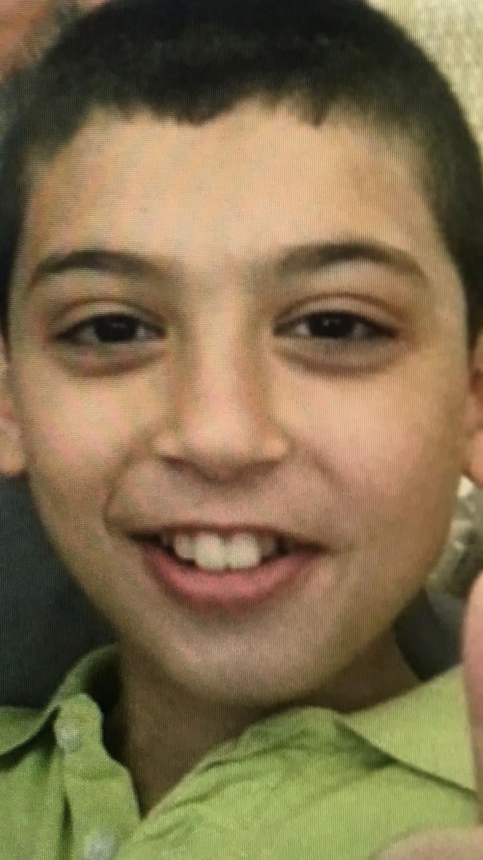 Yusuf Zahab, photographié en tant que jeune garçon en Australie en 2014.