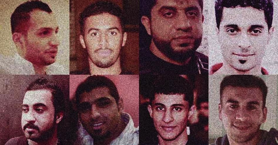 Huit détenus bahreïniens condamnés à mort suite à des procès inéquitables, selon un rapport publié conjointement en 2022 par Human Rights Watch et l'Institut bahreïnien pour les droits et la démocratie. 