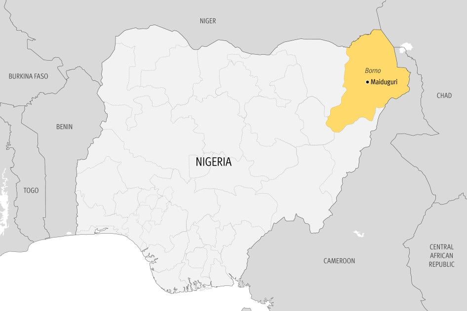 Map of Nigeria 