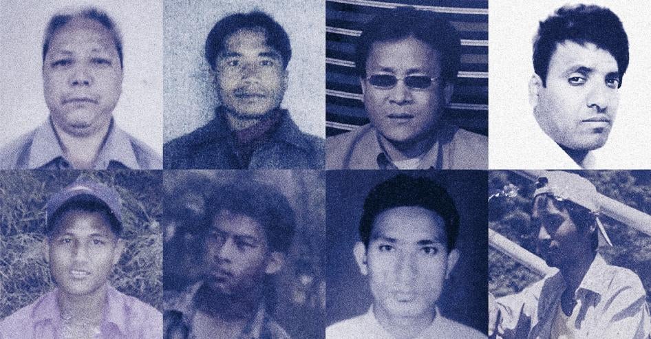上排左起：洛・巴哈杜尔・加里（Lok Bahadur Ghaley）、林辛・汪迪（Rinzin Wangdi）、千卓拉・赖吉・莱（Chandra Raj Rai）、库马尔・葛丹（Kumar Gautam）。下排左起：森・曼・古隆（San Man Gurung）、柏卡・德・切特利（Birkha Bdr Chhetri）、翁纳斯・艾迪卡里（Omnath Adhikari）、恰图曼・塔芒（Chaturman Tamang）。 