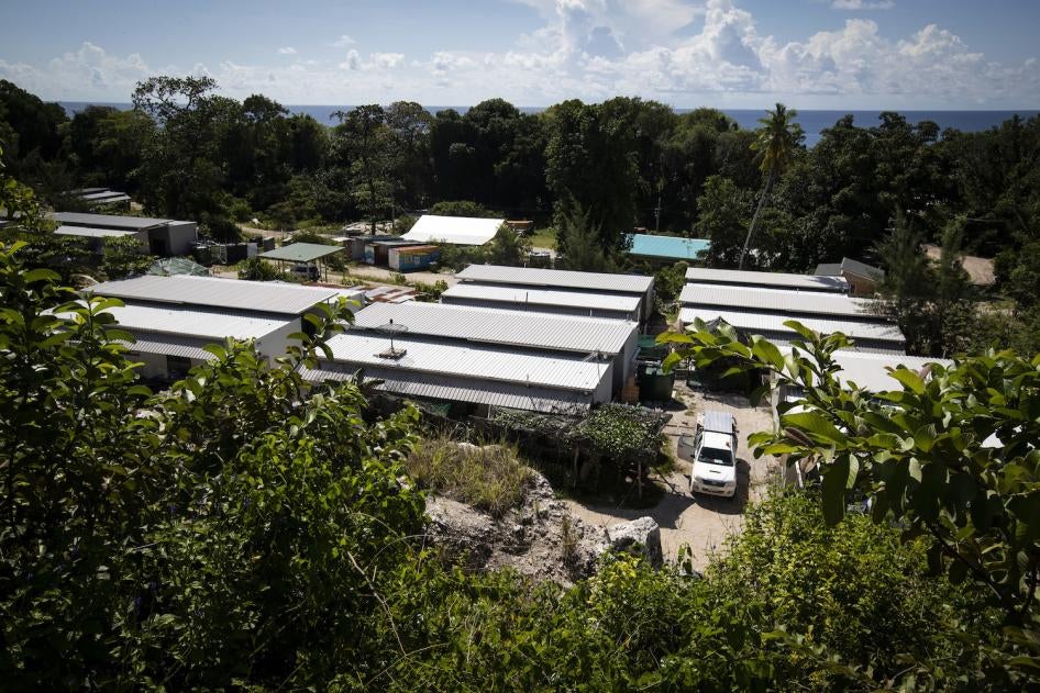 Nibok refugee settlement on Nauru, September 3, 2018.