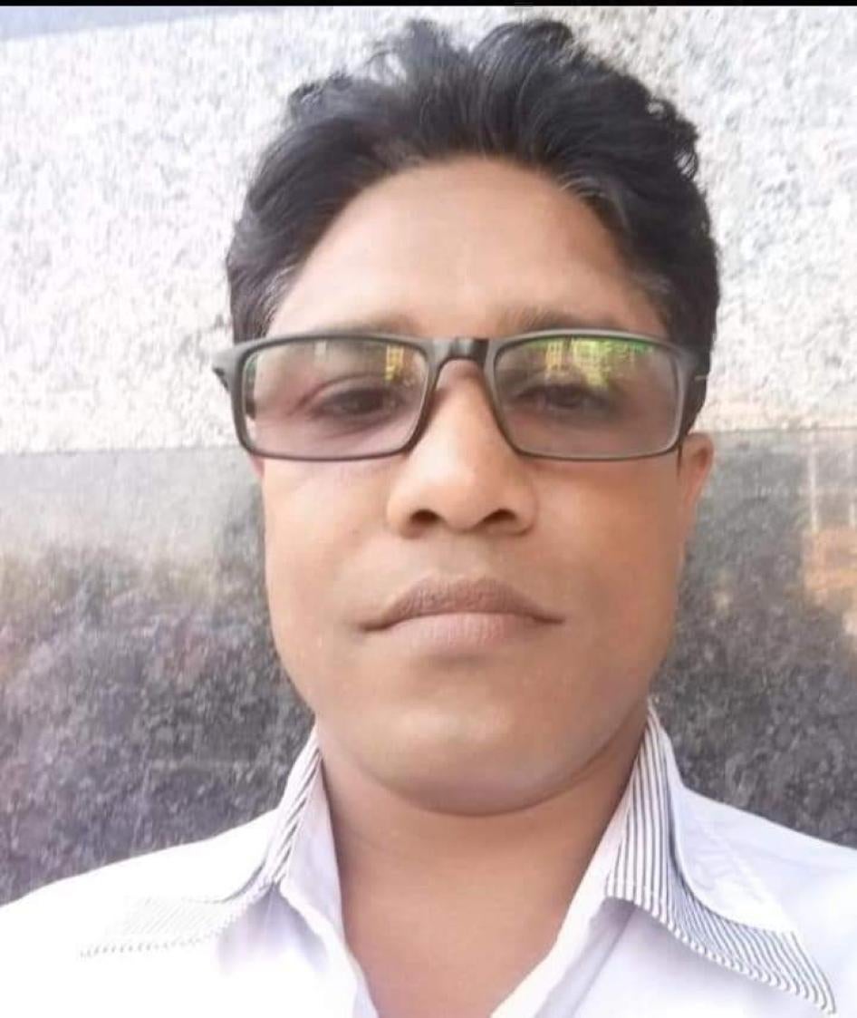Bangladeshi labour union leader Shahidul Islam, who was beaten to death on June 25, 2023, after he visited a factory to secure unpaid wages for the factory’s workers.