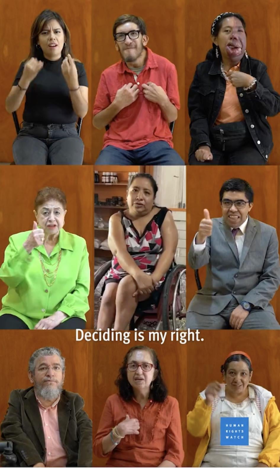 New legislation in Mexico ensures every adult, including people with disabilities and older persons, has the right to make decisions about their own life.