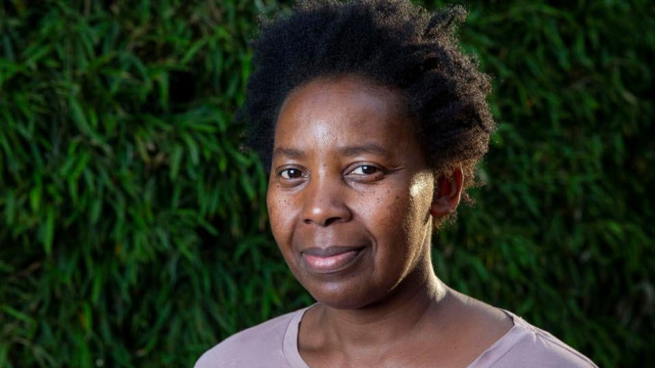 Lorraine Sibanda, presidenta de StreetNet International y de la Cámara de Asociaciones de Economía Informal de Zimbabue, Zimbabue.