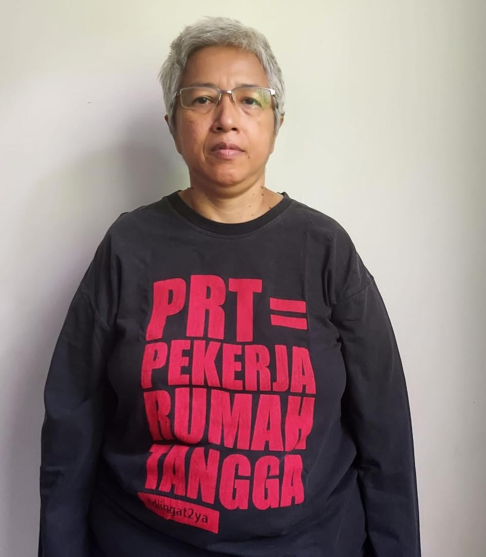 Lita Anggraini, coordinator, National Network for Domestic Worker Advocacy (Jala-PRT), Indonesia. 