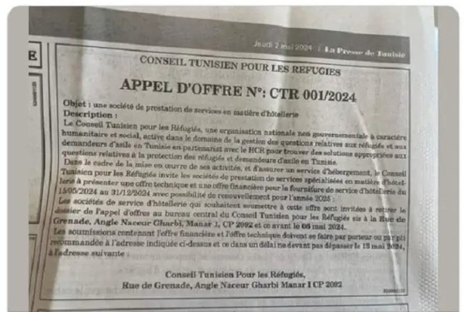 document in French