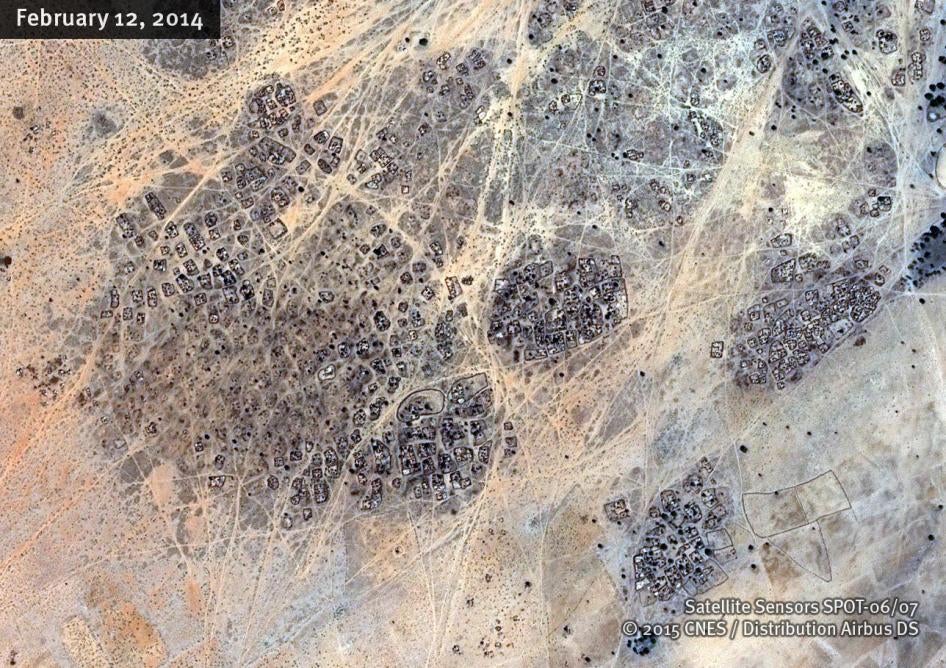 South Darfur HIJAR Satellite Image A 12FEB14