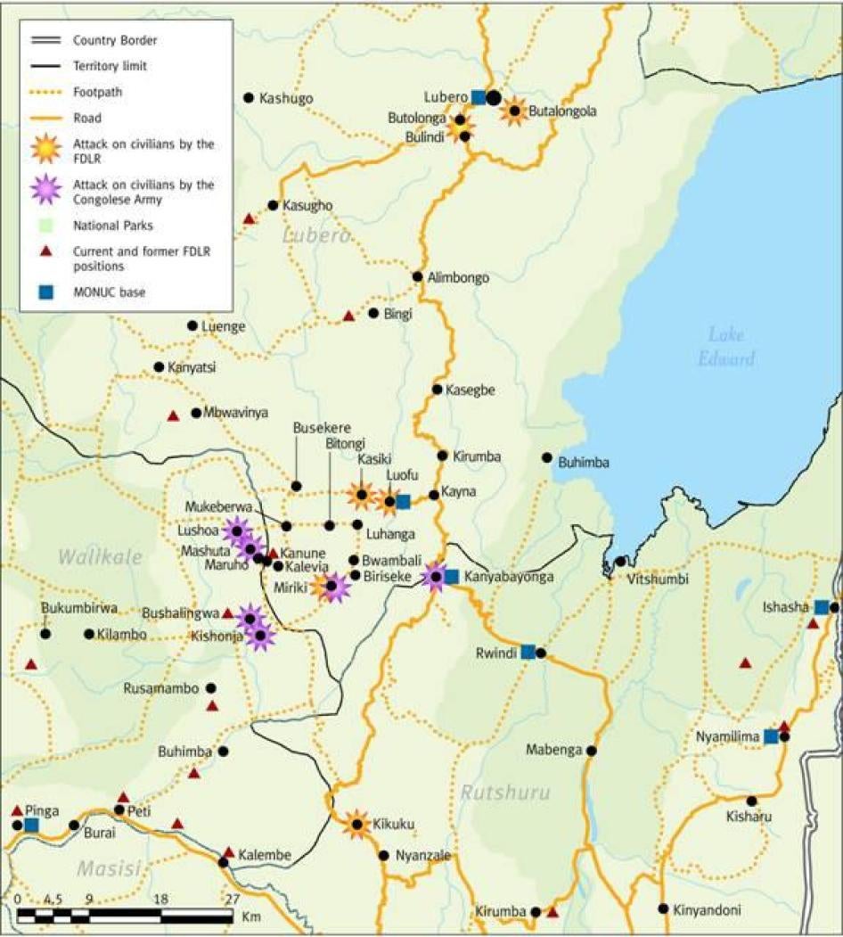 Attacks in the Lubero Area, North Kivu