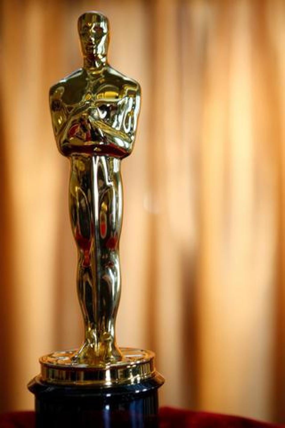 File photo of an Oscar statuette. © 2015 Reuters