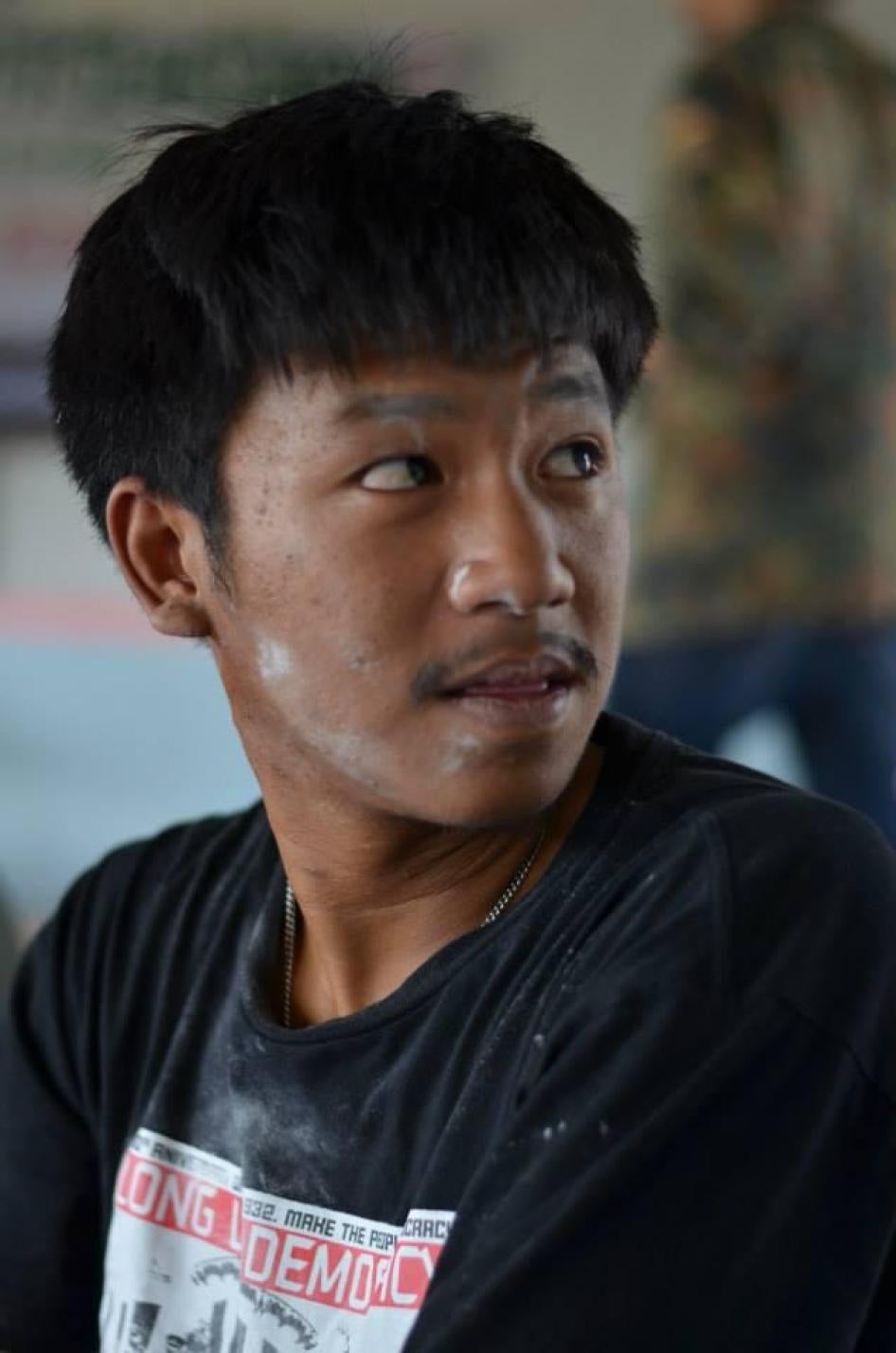 Student activist Jatupat Boonphatthararaksa has been on a hunger strike since he was detained on August 6, 2016.