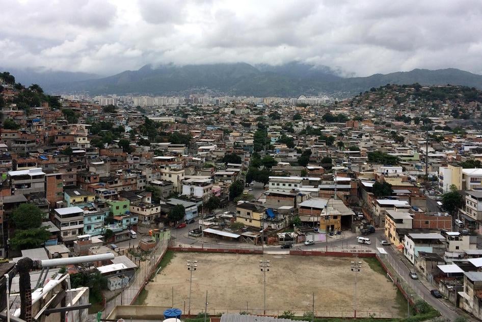 The Complexo do Alemão favela on November 26, 2015. 