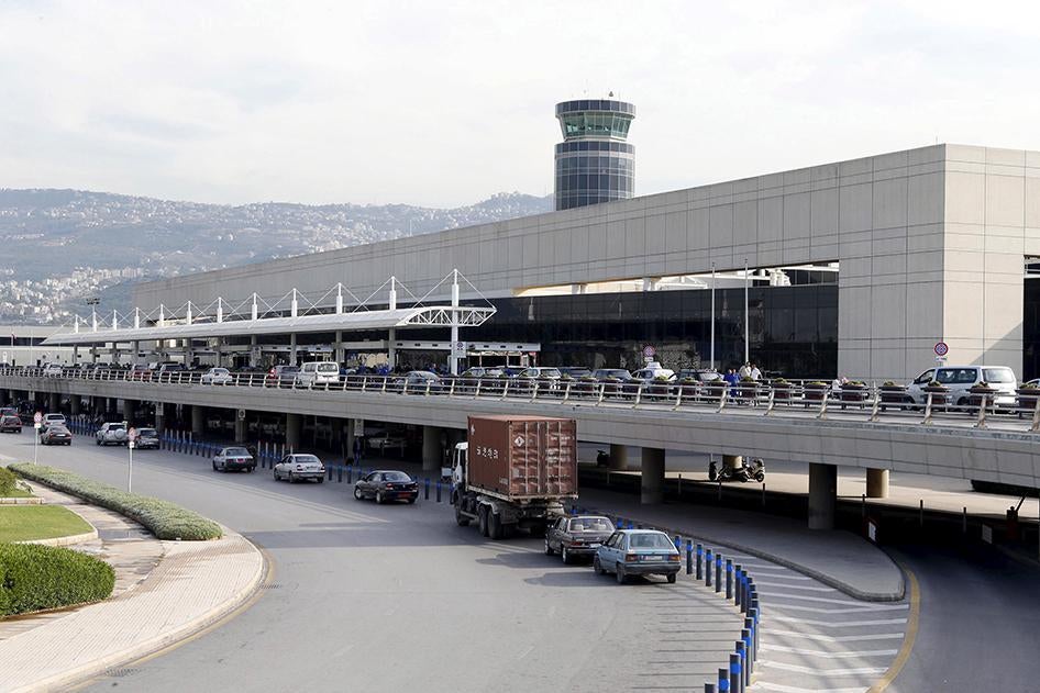 مشهد عام لمطار بيروت الدولي، بيروت، لبنان، 21 نوفمبر/تشرين الثاني 2015.