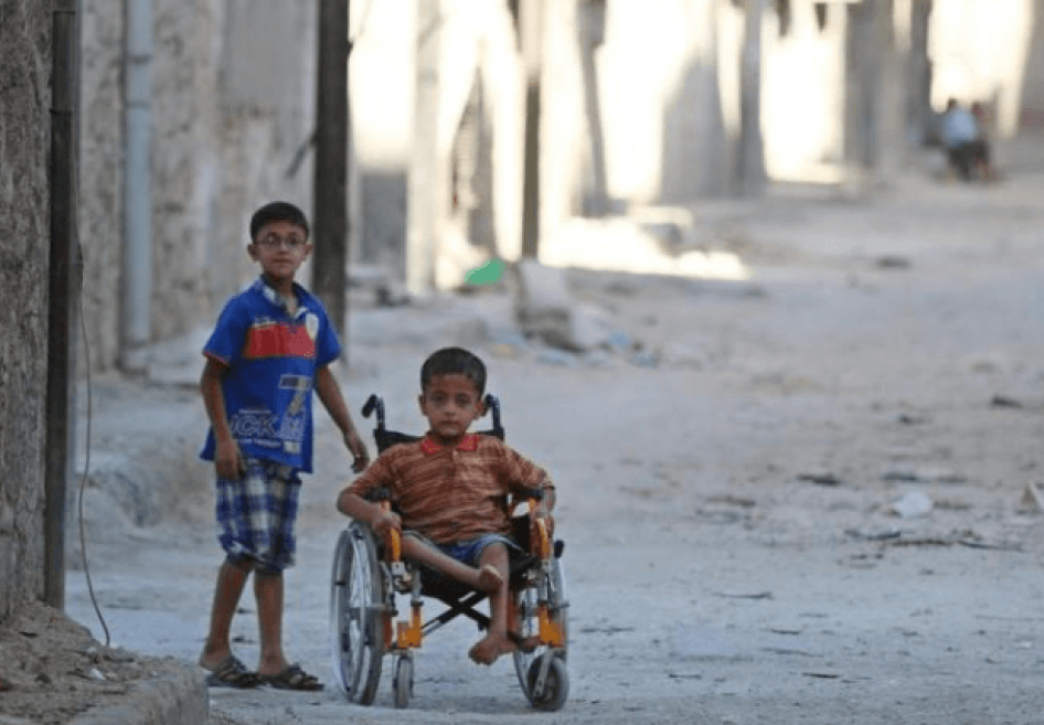 Aleppo wheelchair 