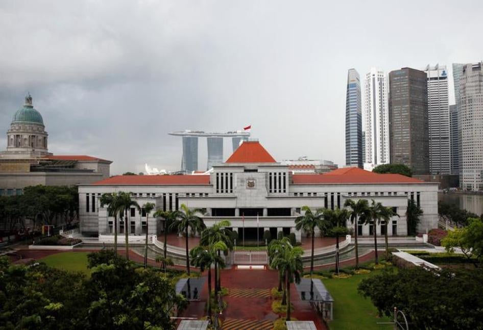 A general view of the Parliament House in Singapore on June 2, 2016. 