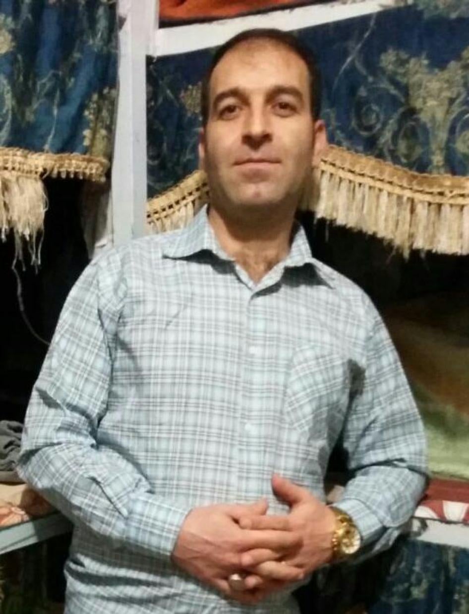 علی محمد لرستانی، دستگیرشده در اکتبر2012 