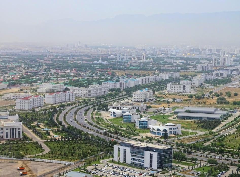 Turkmenistan's capital city Ashgabat.