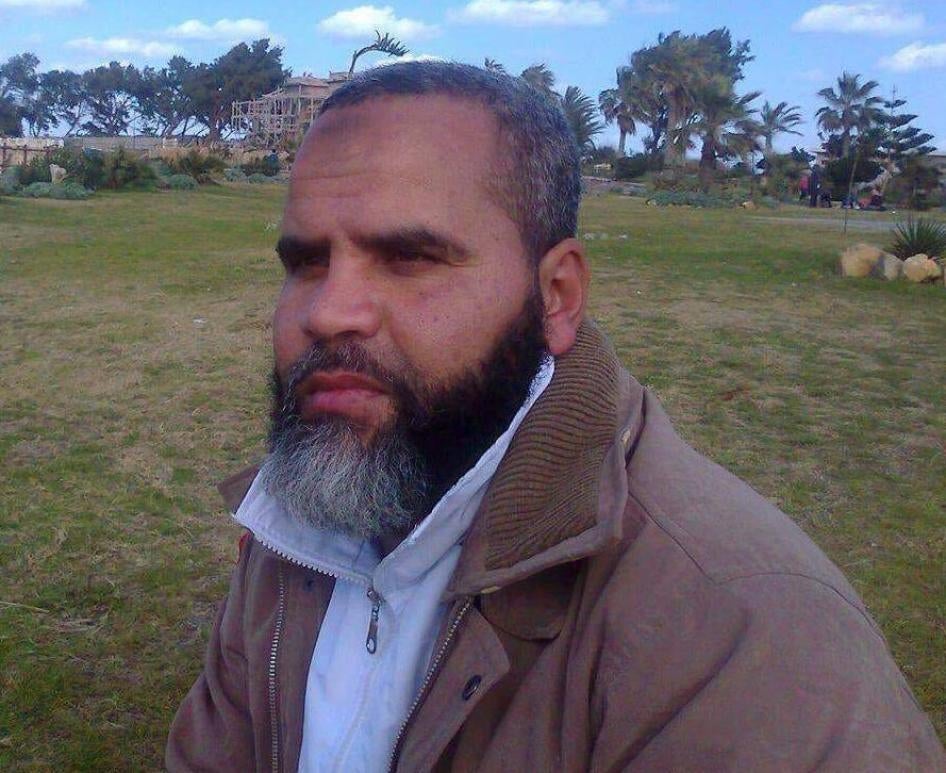 Fadl al-Mawala, an employee of the Engineers’ Club in Alexandria and a preacher affiliated with the Muslim Brotherhood, was sentenced to death in 2016 in connection with the killing of a taxi driver during a protest three years earlier. © Private
