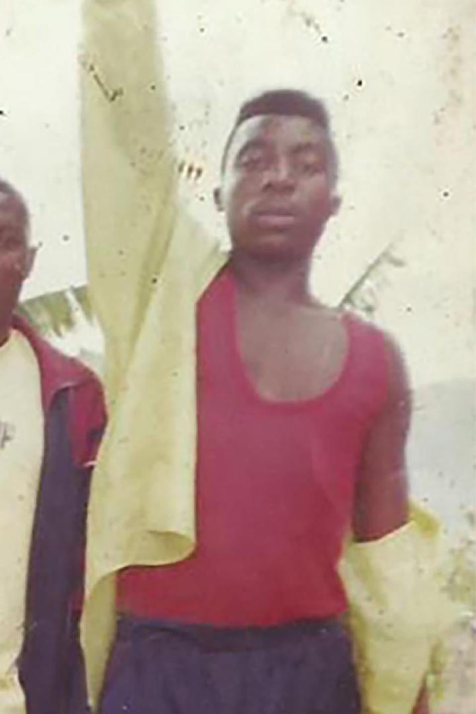 Jean de Dieu Habiyaremye a été arrêté fin novembre 2016 et exécuté deux jours plus tard.
