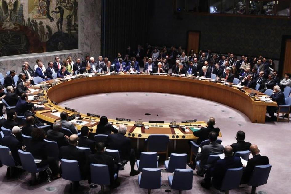Heads of state and their representatives take part in a meeting of the United Nations Security Council to address the situation in the Middle East during the General Assembly for the 71st session of the U.N. General Assembly at U.N. headquarters in New Yo