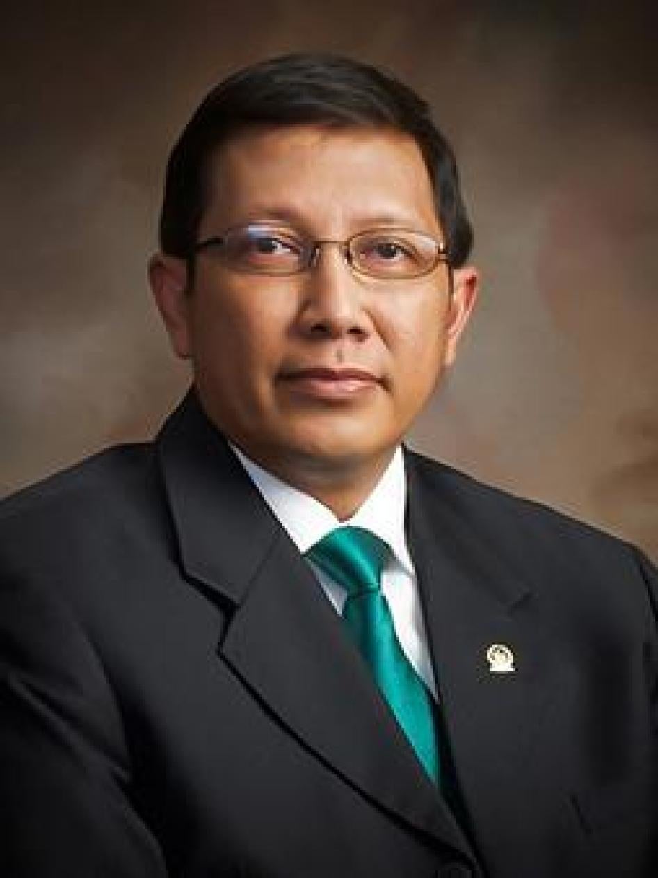 Indonesia’s Religious Affairs Minister Lukman Hakim Saifuddin.