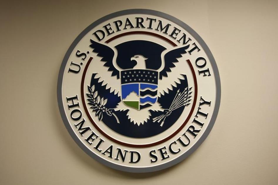 U.S. Department of Homeland Security emblem is pictured at the National Cybersecurity & Communications Integration Center (NCCIC) located just outside Washington in Arlington, Virginia September 24, 2010.