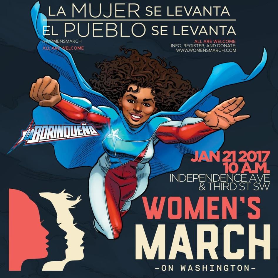 Women's March, Washington DC