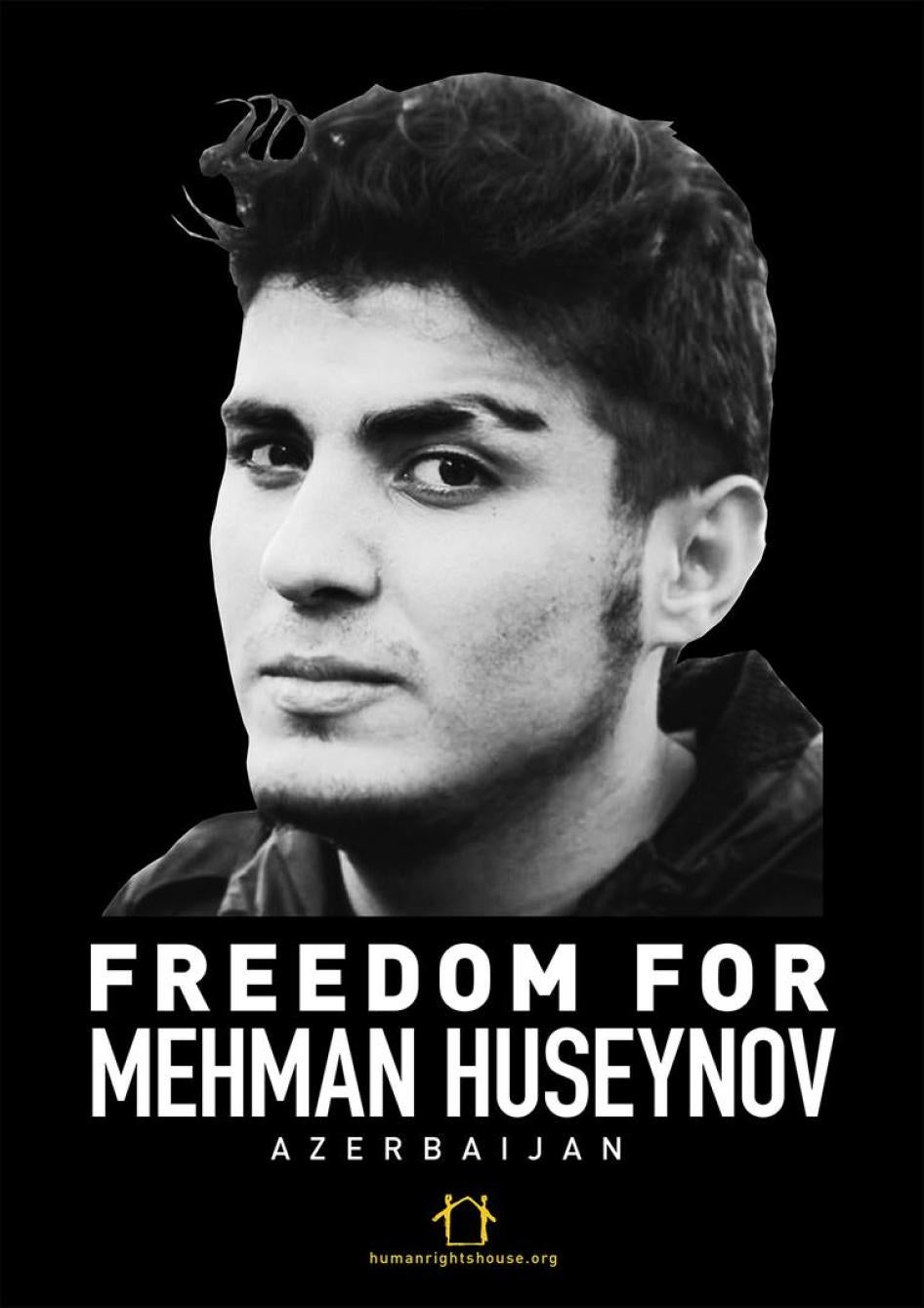 Freedom for Mehman Huseynov.