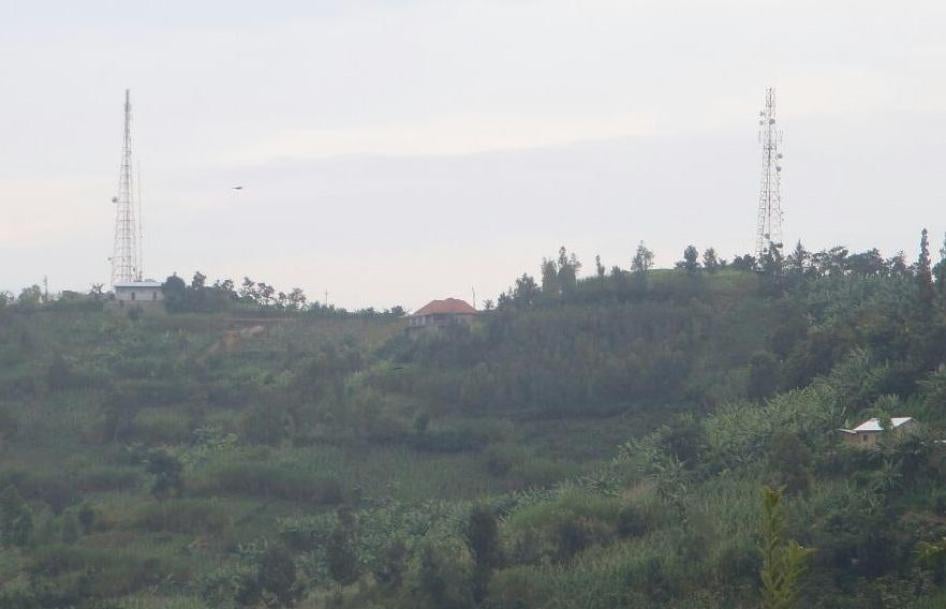 ​Les terres contestées dans le secteur de Nyamyumba, dans le district de Rubavu.