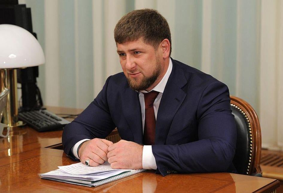 Le dirigeant de la république de Tchétchénie dans le sud la Russie, Ramzan Kadyrov, photographié le 13 décembre 2011.