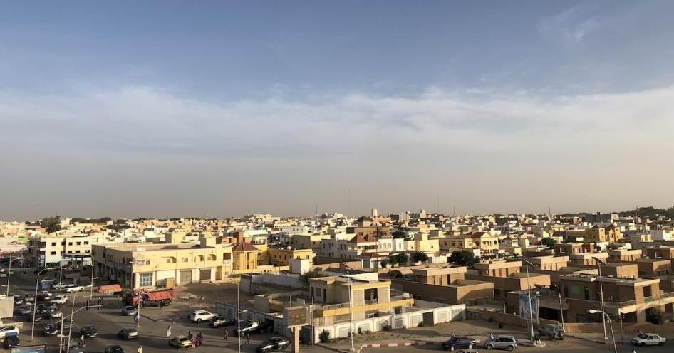 Vue de la capitale de la Mauritanie, Nouakchott.